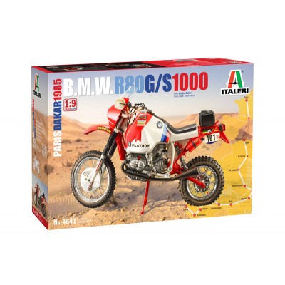 B.M.W. R80 G/S 1000 Paris Dakar 1985 - 1/9 SCALE - ITALERI 4641 BMW